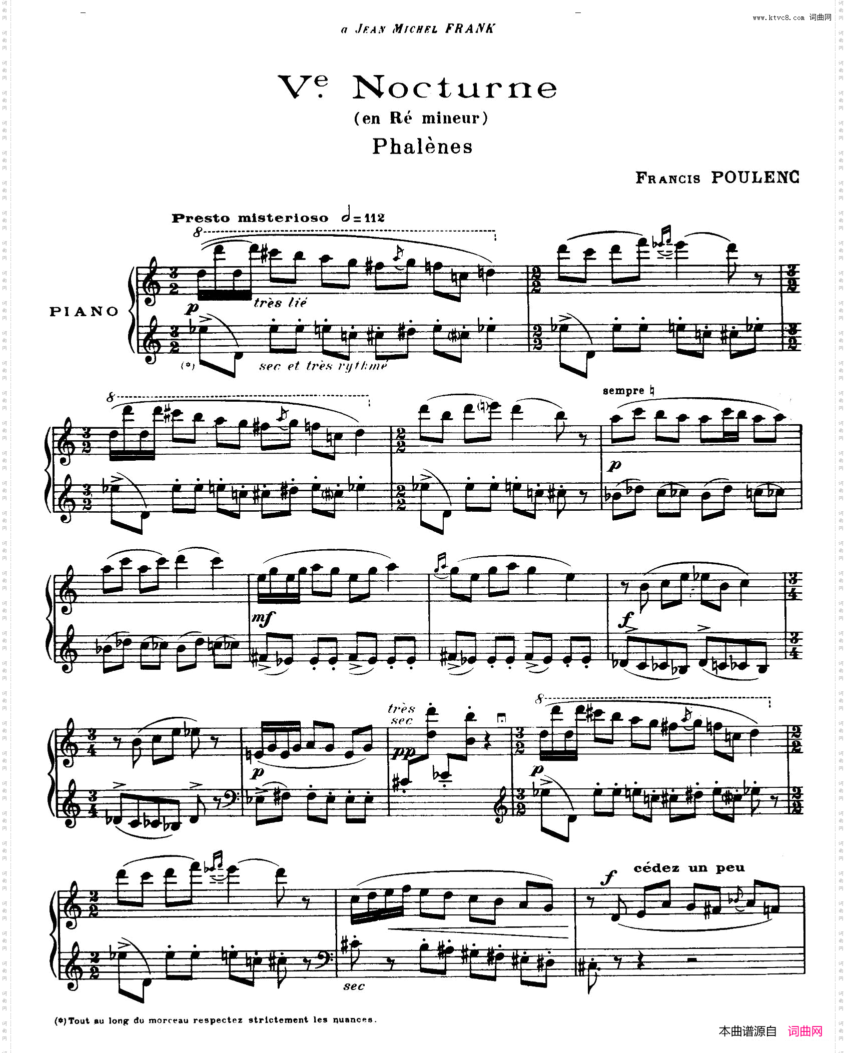 Eight Nocturnes_8首夜曲·Ⅴ
