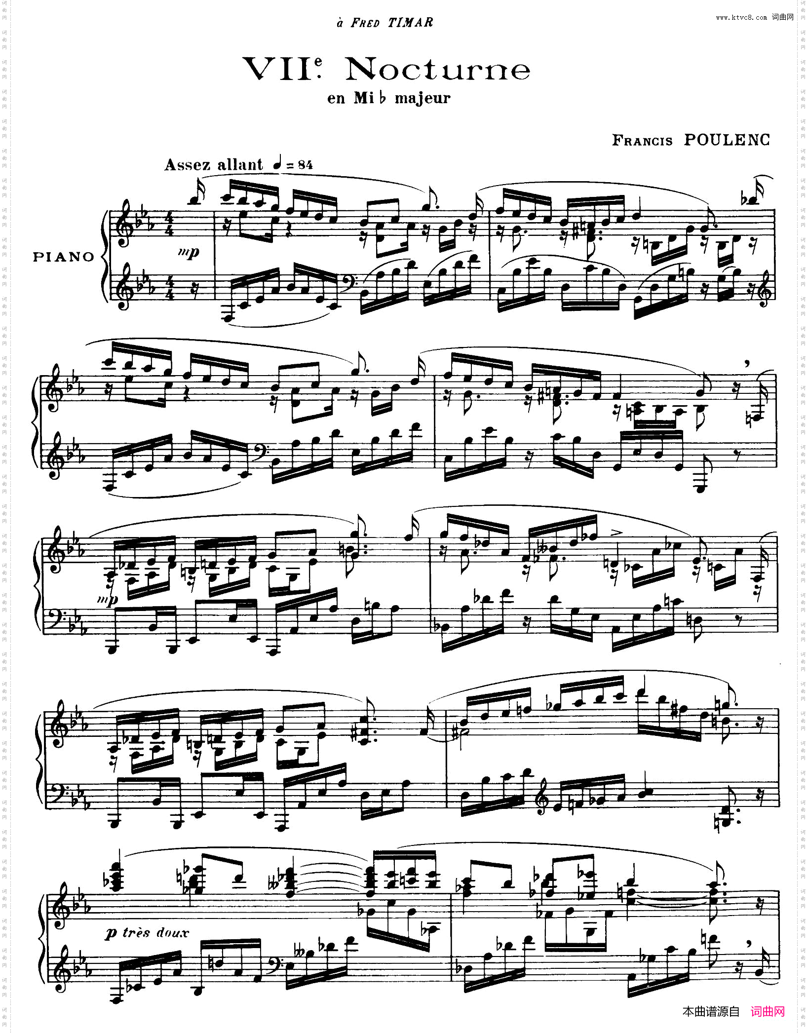 Eight Nocturnes_8首夜曲·Ⅶ