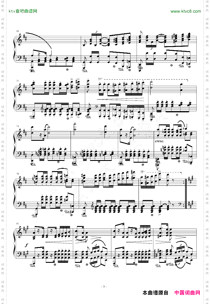 波兰军队舞曲-Op.40No.1