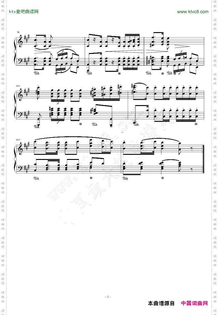 波兰军队舞曲-Op.40No.1