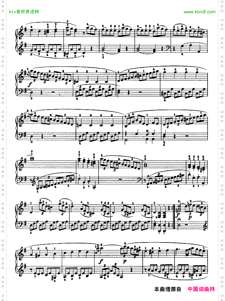 第二十钢琴奏鸣曲-Op.49No.2