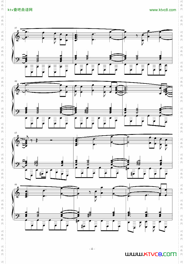 火影忍者主题曲透明的世界四手