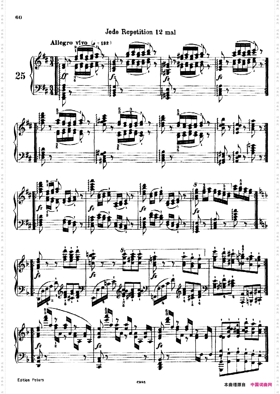 SchooloftheVirtuosoOp.36560首钢琴高级练习曲·25_School of the Virtuoso Op.36560首钢琴高级练习曲·25