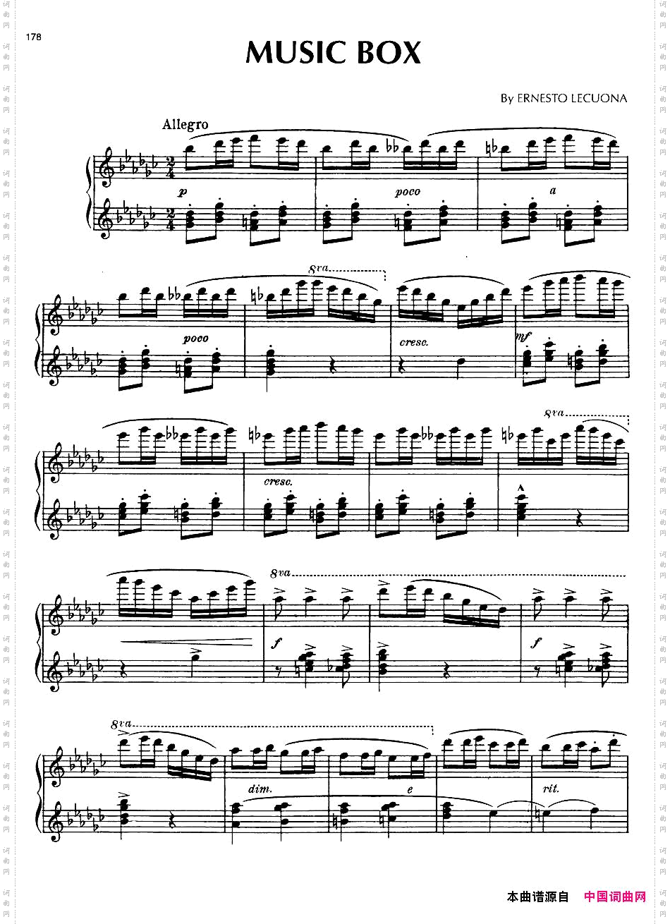 TresMiniaturas3首小音画MusicBox_Tres Miniaturas 3首小音画Music Box