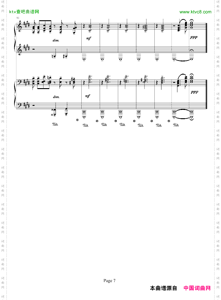 马勒第四交响曲第四乐章钢琴独奏