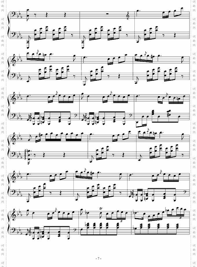 肖邦大波兰舞曲opus22