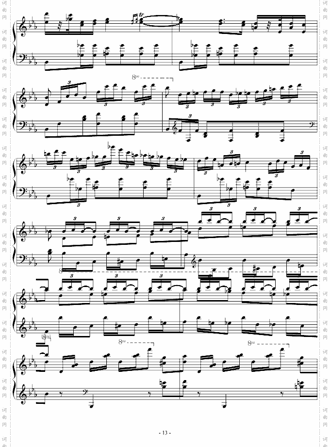 肖邦大波兰舞曲opus22