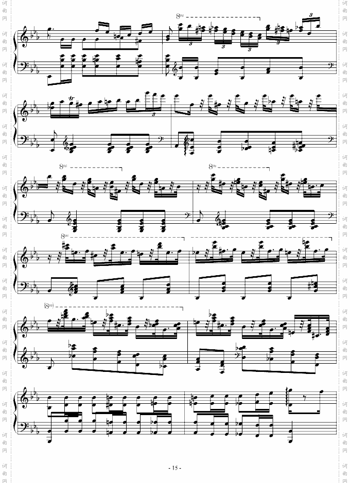 肖邦大波兰舞曲opus22