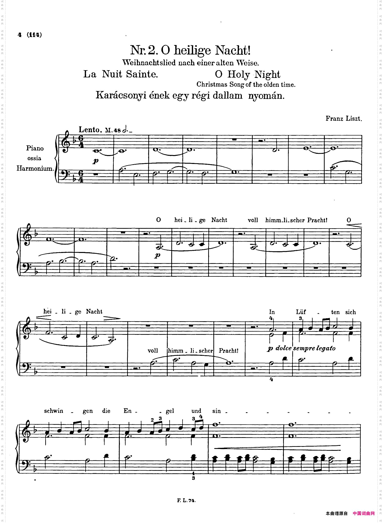 WeihnachtsbaumS.186圣诞树组曲·2_Weihnachtsbaum S.186圣诞树组曲·2