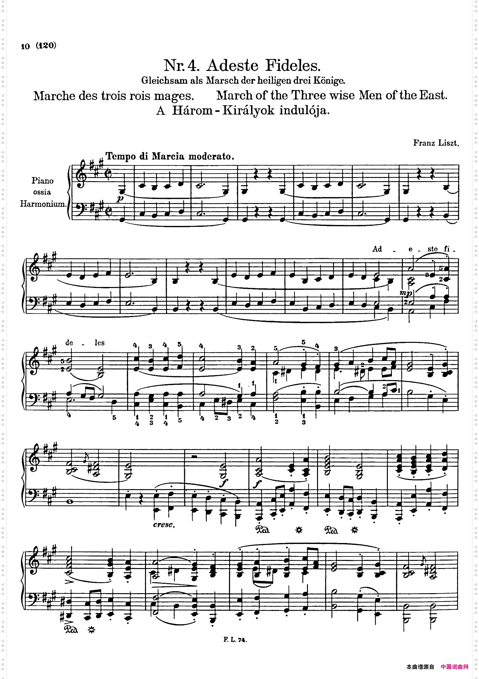 WeihnachtsbaumS.186圣诞树组曲·4_Weihnachtsbaum S.186圣诞树组曲·4