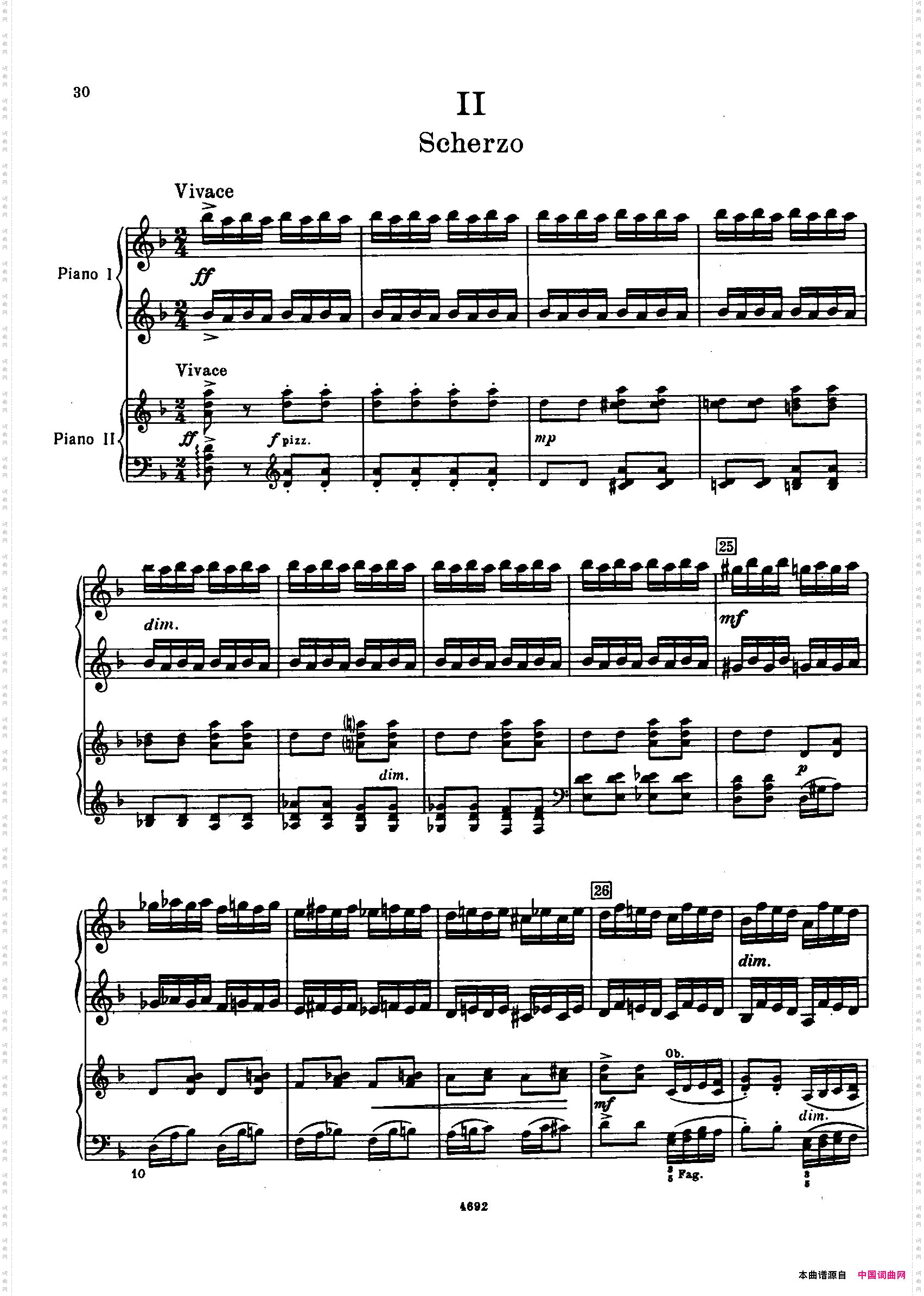 PianoConcertoNo.2ingMinorOp.16g小调第二钢琴协奏曲·Ⅱ·双钢琴_Piano Concerto No.2 in g Minor Op.16g小调第二钢琴协奏曲·Ⅱ·双钢琴