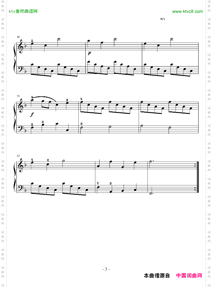 布列舞曲六级