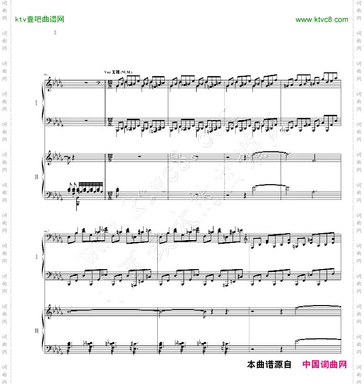 帕格尼尼主题狂想曲