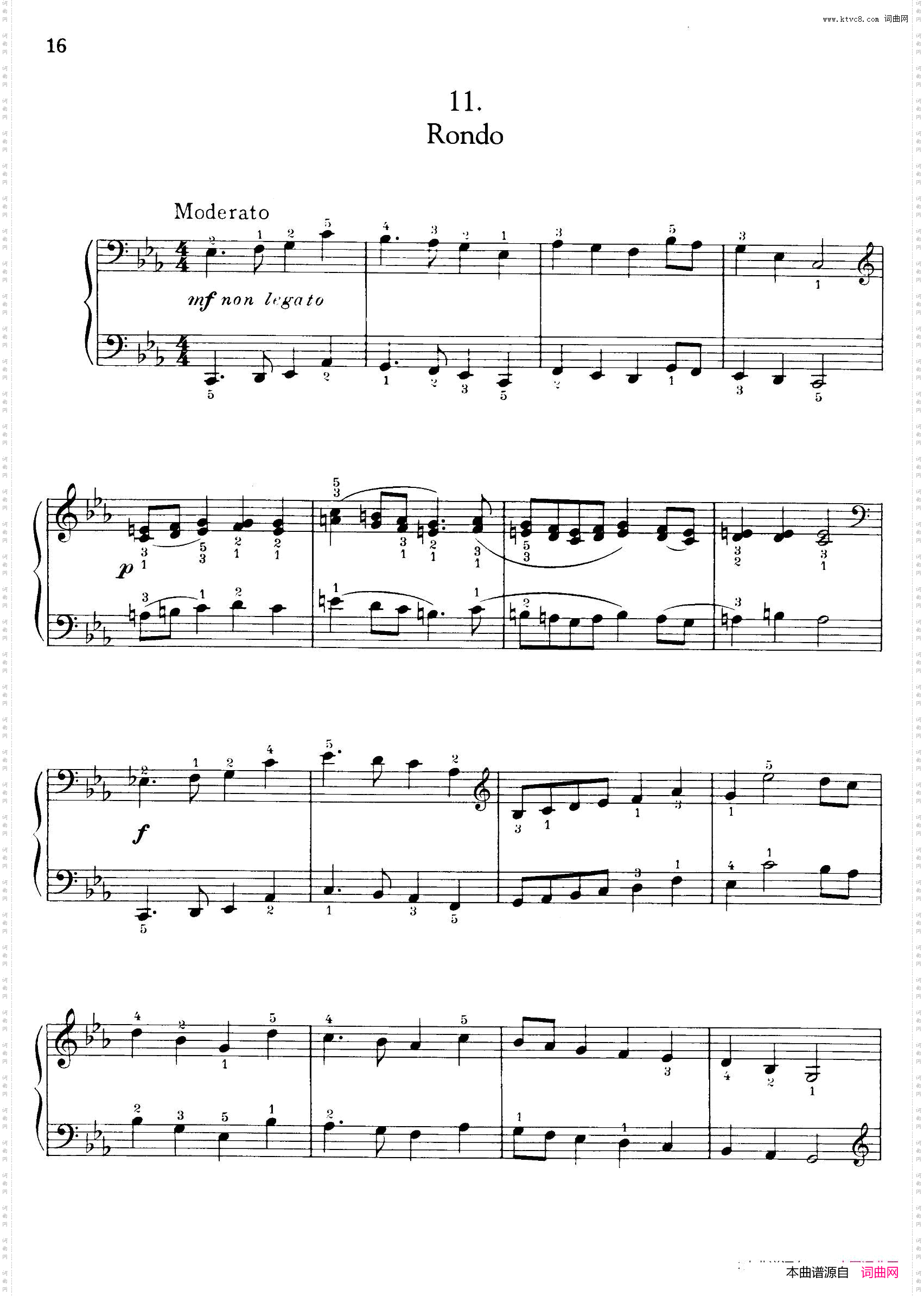 ThirtyPiecesForChildrenOp.2730首儿童钢琴曲11—15_Thirty Pieces For Children Op.2730首儿童钢琴曲 11—15