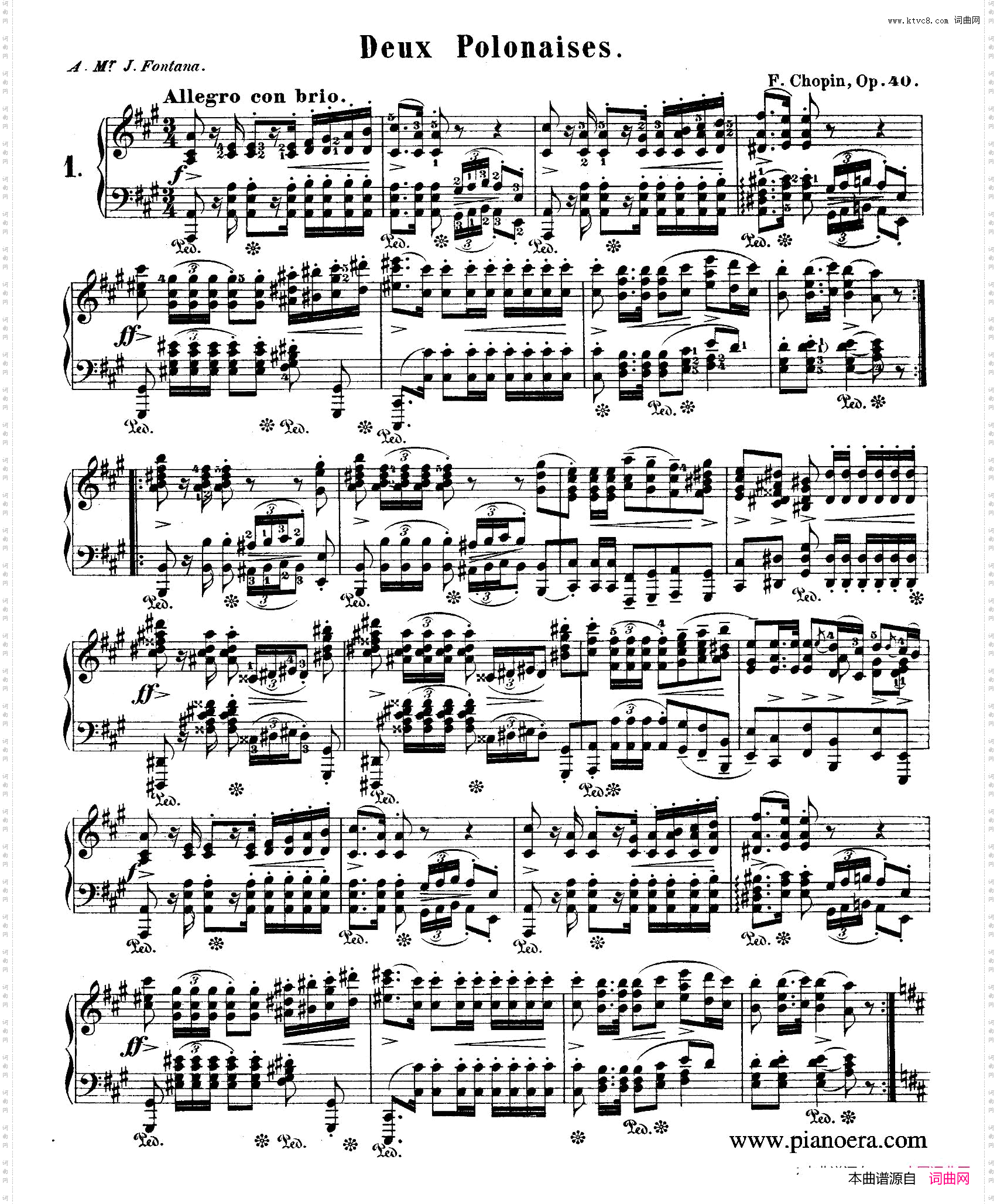 DeuxPolonaisesOp.402首波兰舞曲_Deux Polonaises Op.402首波兰舞曲