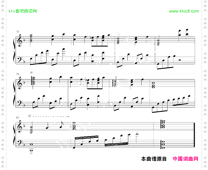 那些年—完美钢琴版