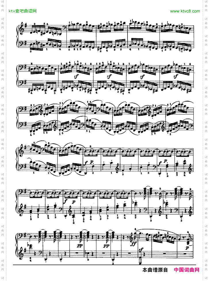 第十六钢琴奏鸣曲-Op.31No.1