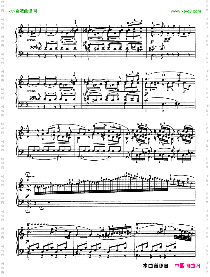 第十六钢琴奏鸣曲-Op.31No.1