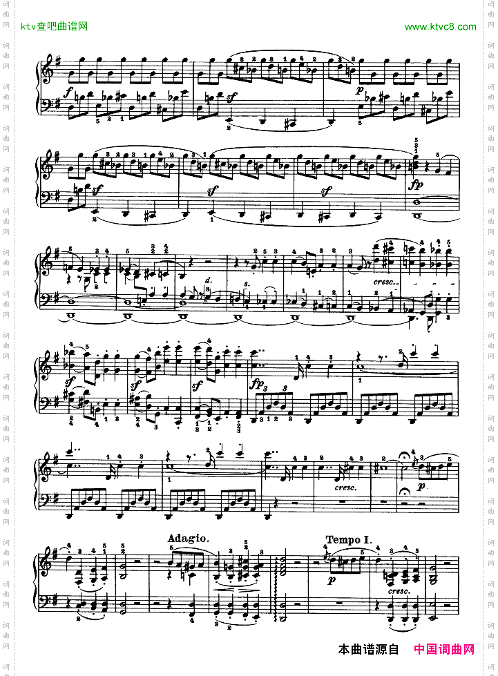 第十六钢琴奏鸣曲-Op.31No.1
