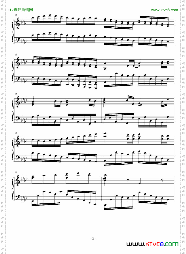 降A大调第六练习曲
