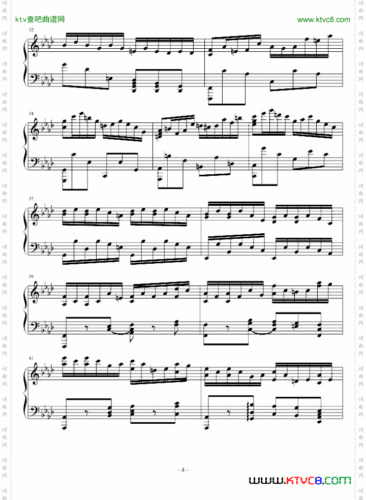 降A大调第六练习曲