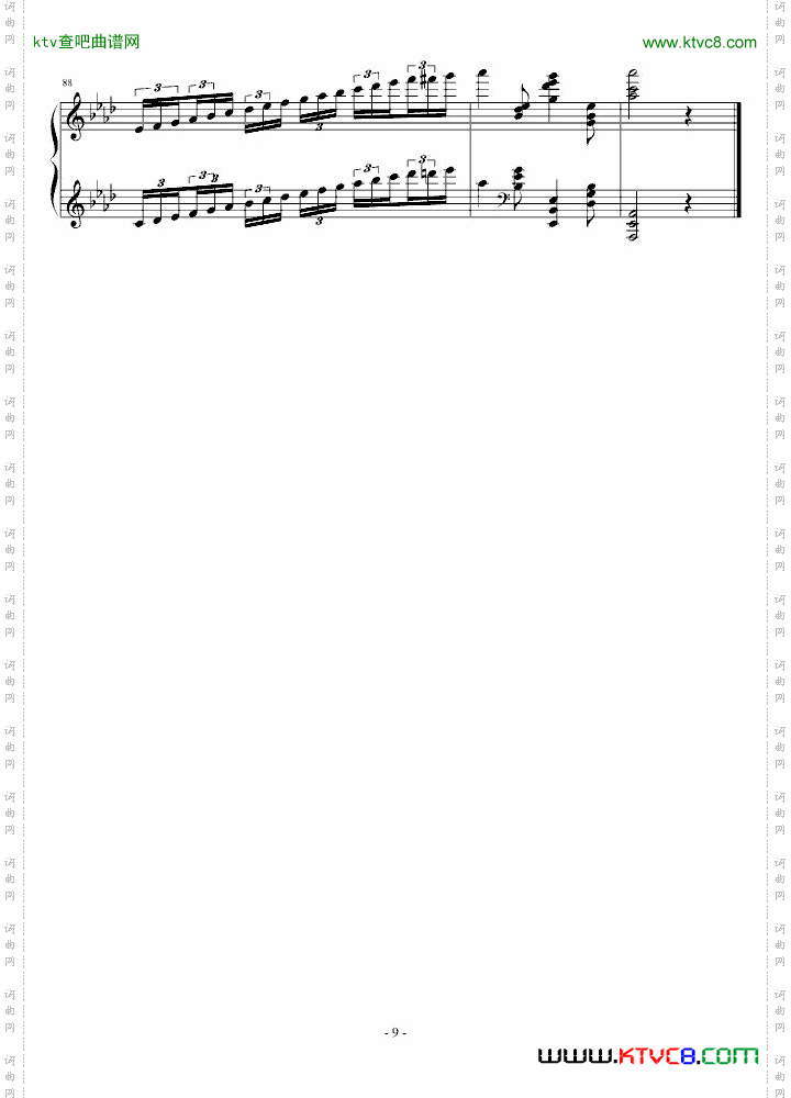 降A大调第六练习曲