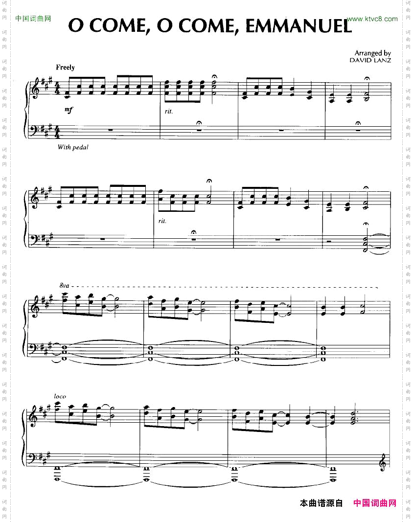O Come, O Come, Emmanuel