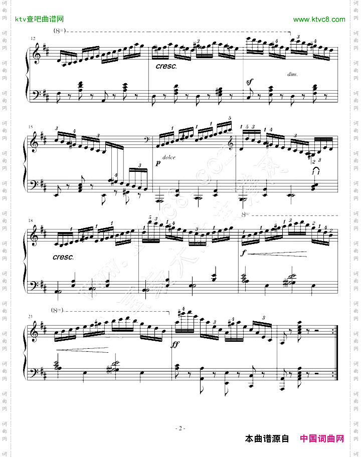 练习曲Op.740No.3