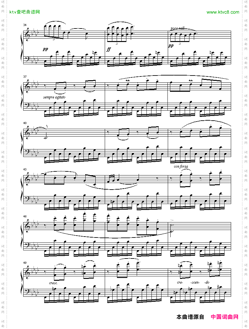 练习曲Op.10Nr.9