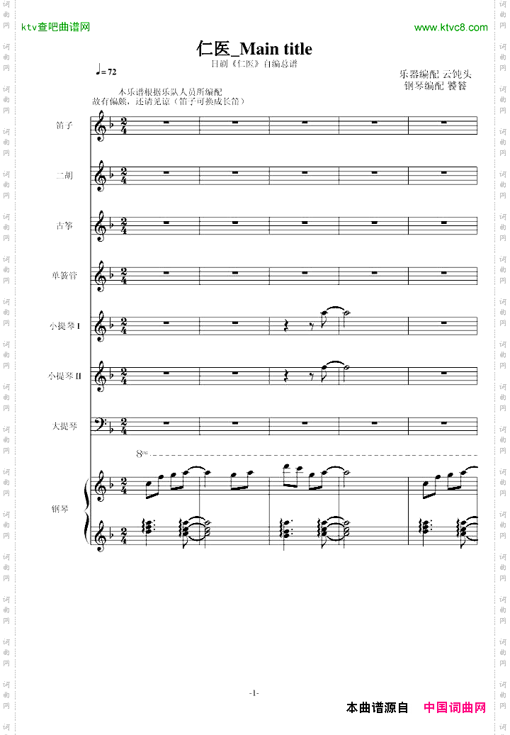 仁医JIN仁—Maintitle