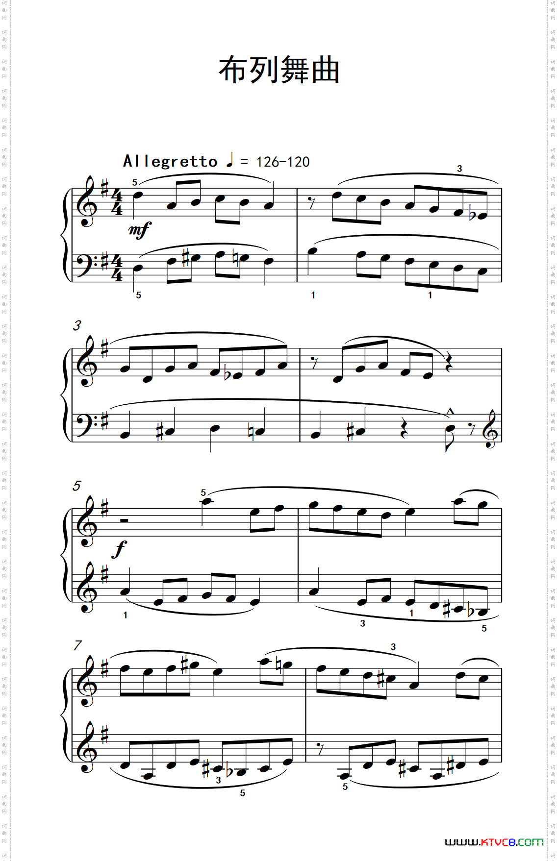 布列舞曲巴托克小宇宙钢琴教程4_布列舞曲巴托克 小宇宙 钢琴教程 4