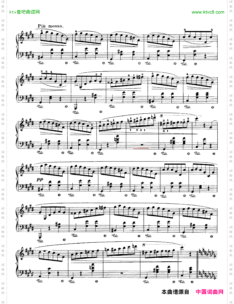 钢琴圆舞曲64-2