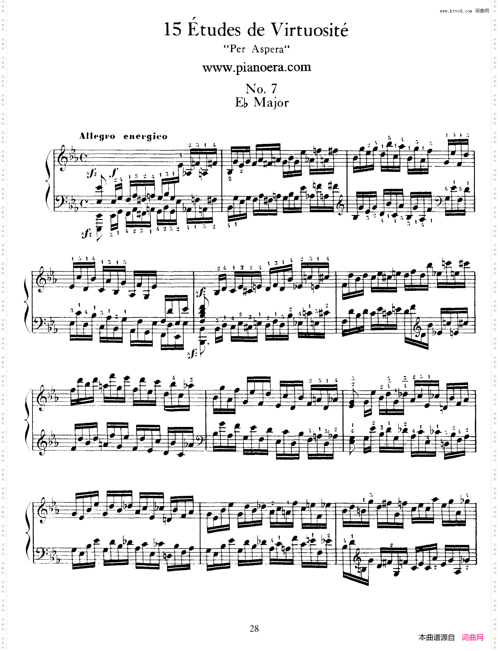 15EtudesdeVortuositeOp.7215首辉煌练习曲·7_15 Etudes de Vortuosite Op.7215首辉煌练习曲·7