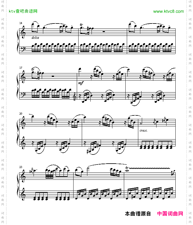 奏鸣曲SonatasK545