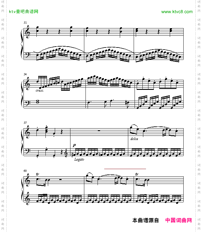 奏鸣曲SonatasK545