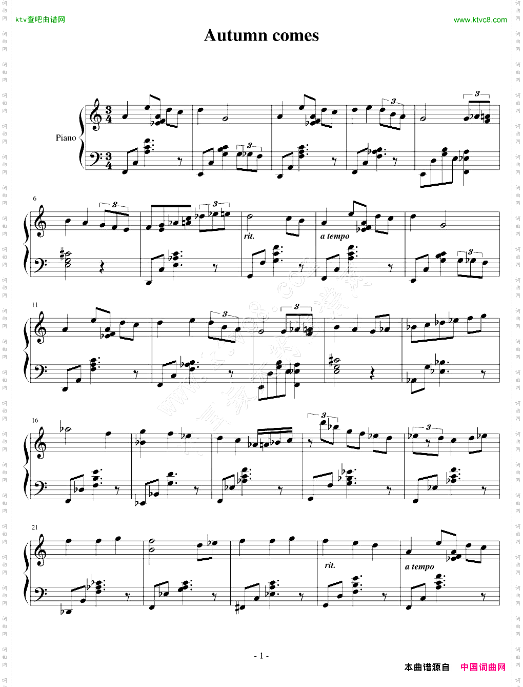 Autumncomesjazzwaltz