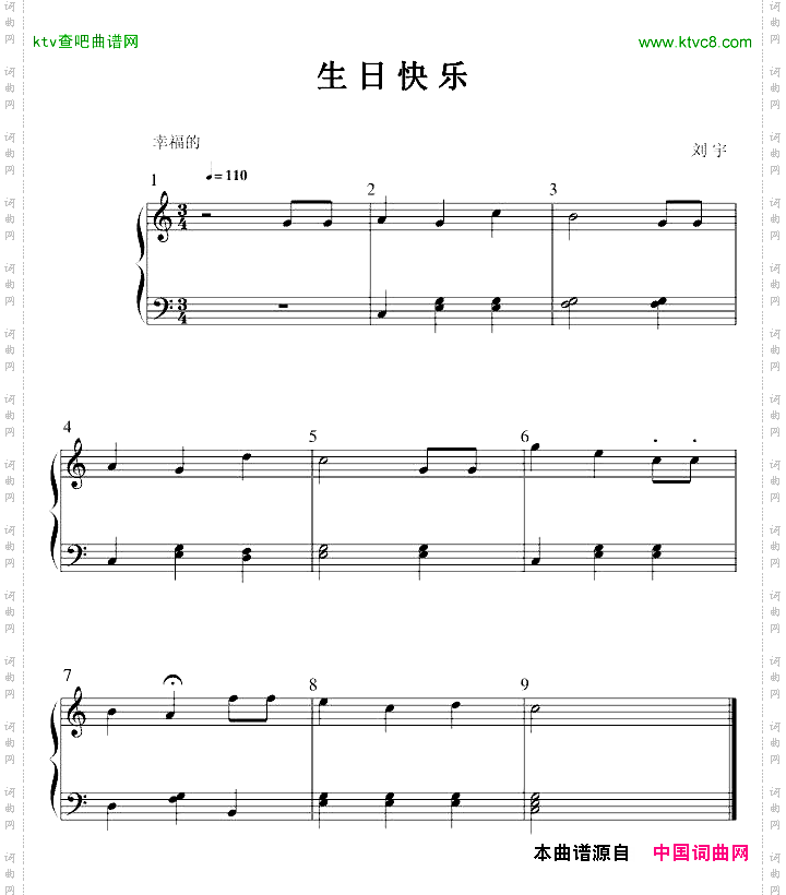 祝你生日快乐