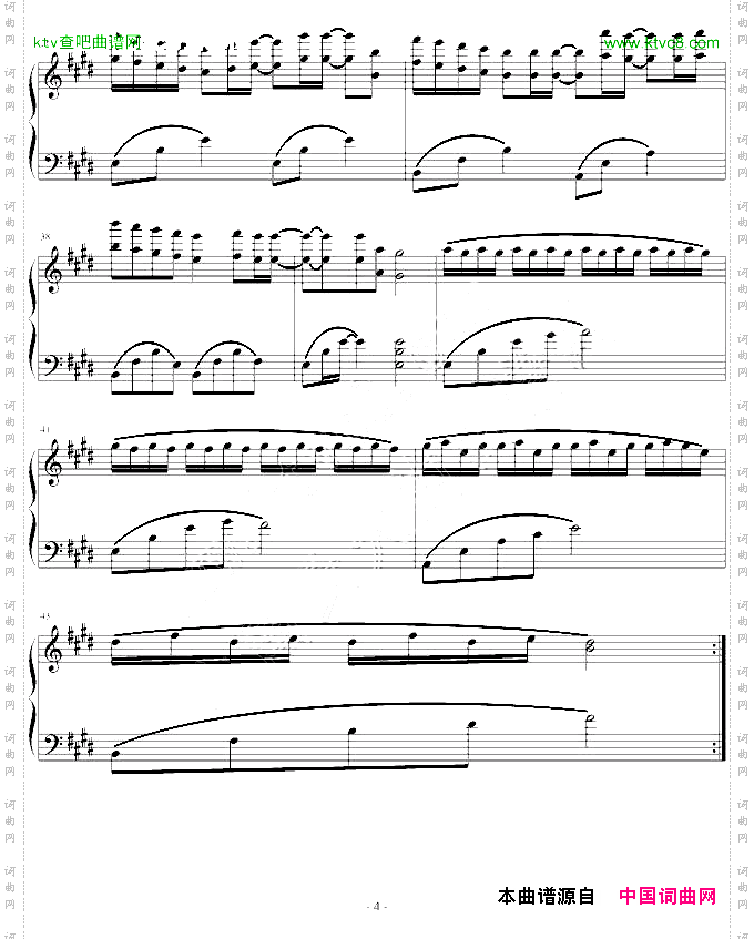 流行钢琴曲1
