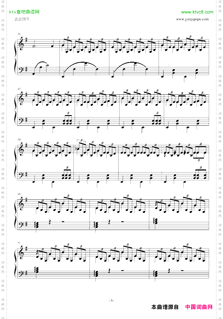 美国末日TheLastofUs主题曲钢琴版