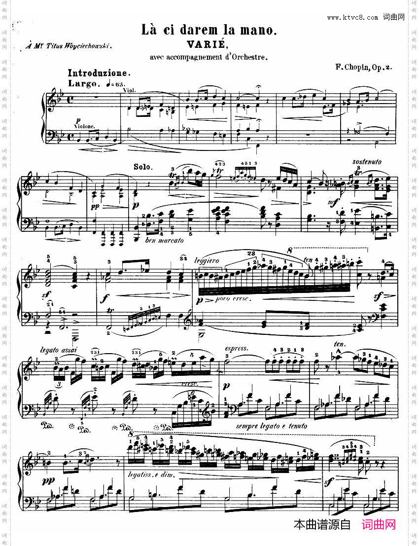 降B大调莫扎特主题变奏曲Op.2为钢琴与乐队而作_降B大调莫扎特主题变奏曲 Op.2为钢琴与乐队而作