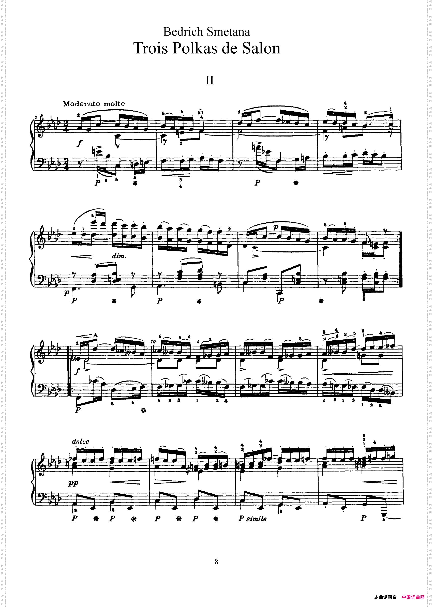 3PolkasdeSalonOp.73首沙龙波尔卡·Ⅱ_3 Polkas de Salon Op.73首沙龙波尔卡·Ⅱ