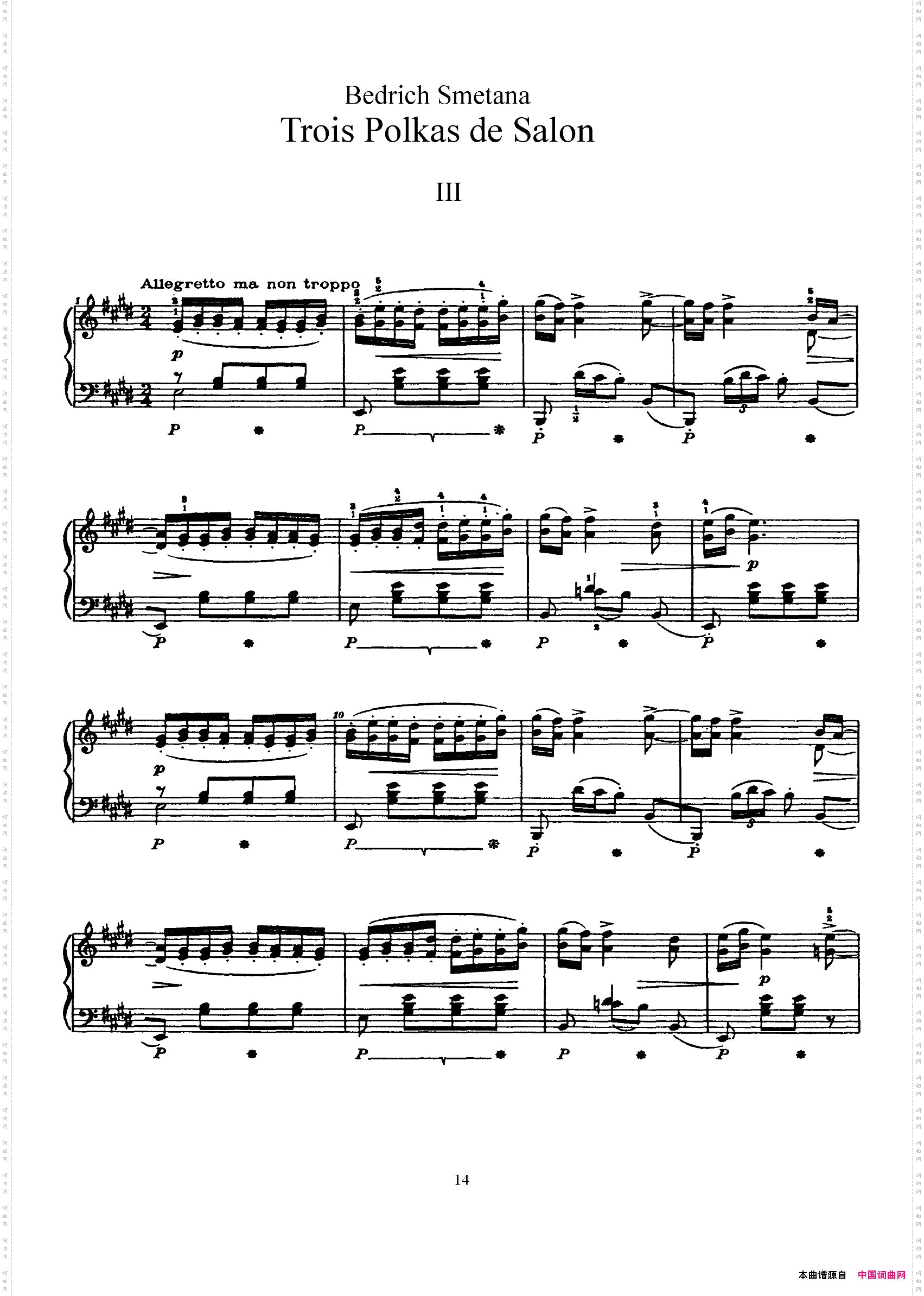 3PolkasdeSalonOp.73首沙龙波尔卡·Ⅲ_3 Polkas de Salon Op.73首沙龙波尔卡·Ⅲ