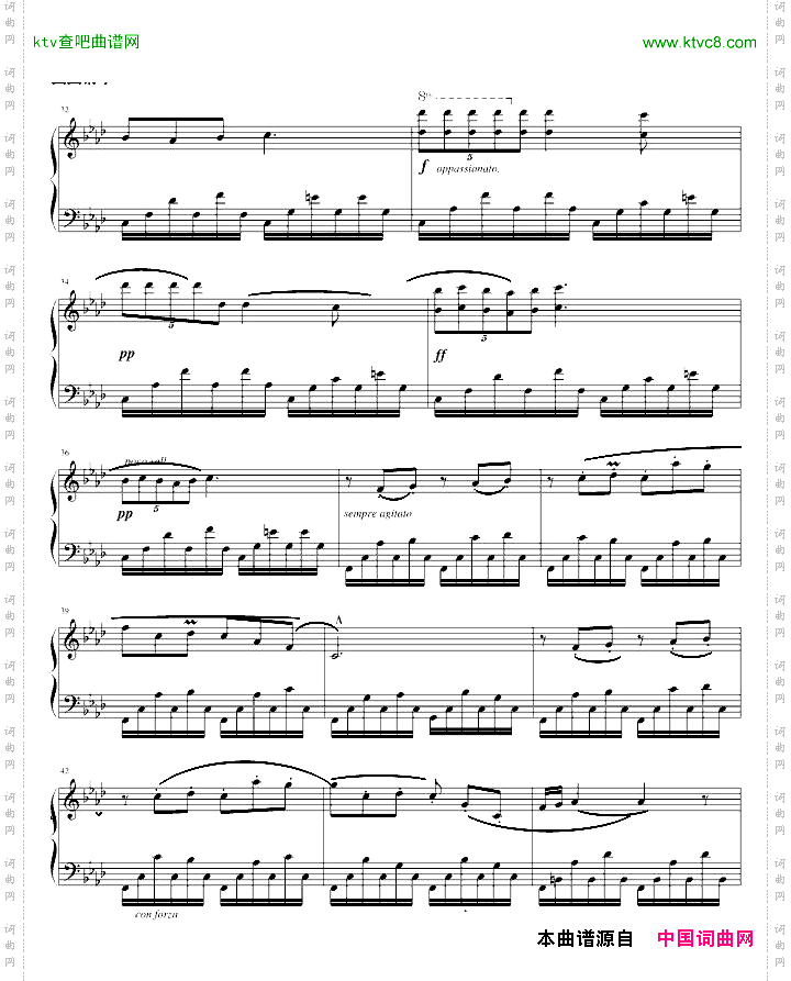 肖邦练习曲Op10—-Nr9