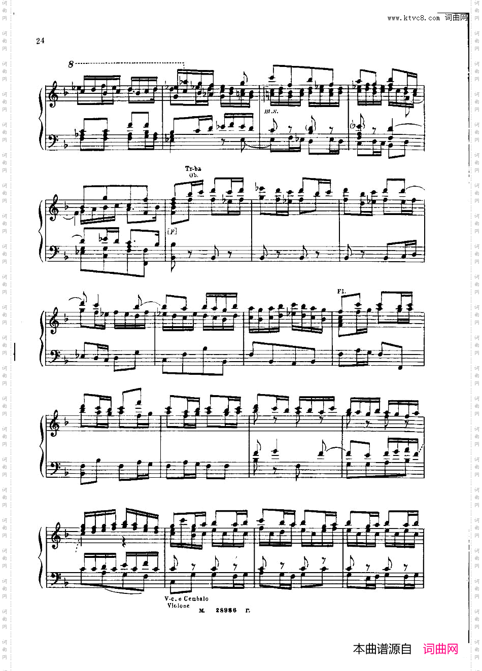 BrenburgConcertoNo·2inFMajBWV·1047F大调第二勃兰登堡协奏曲·Ⅲ_Brenburg Concerto No·2 in F Maj BWV·1047F大调第二勃兰登堡协奏曲·Ⅲ