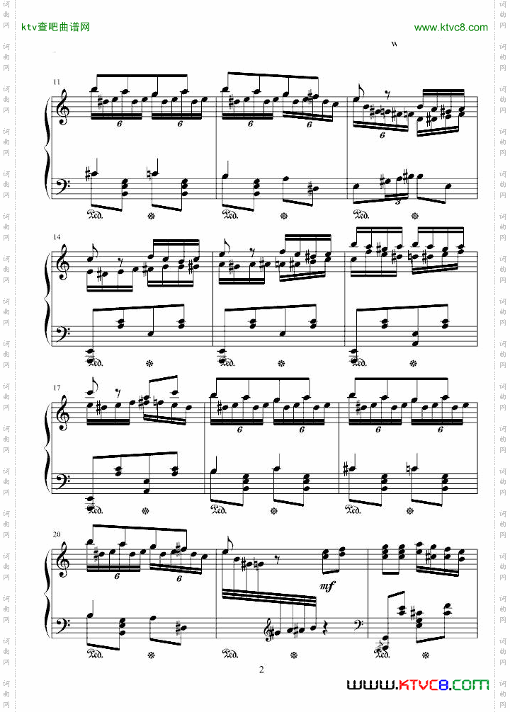 瓦洛多斯《土耳其进行曲》原版