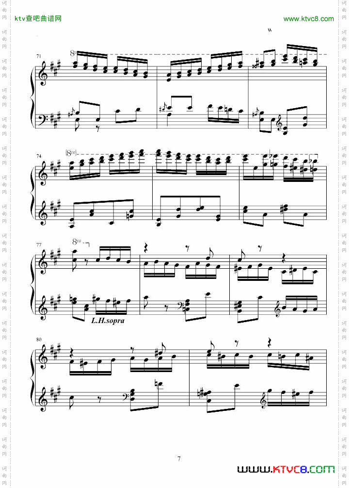 瓦洛多斯《土耳其进行曲》原版