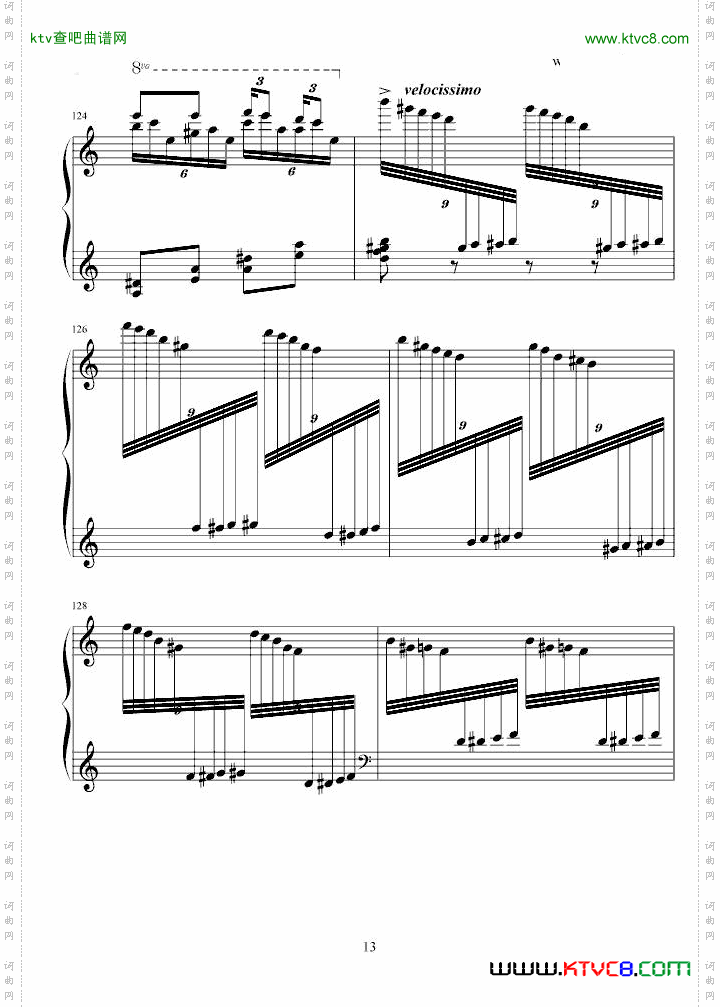 瓦洛多斯《土耳其进行曲》原版