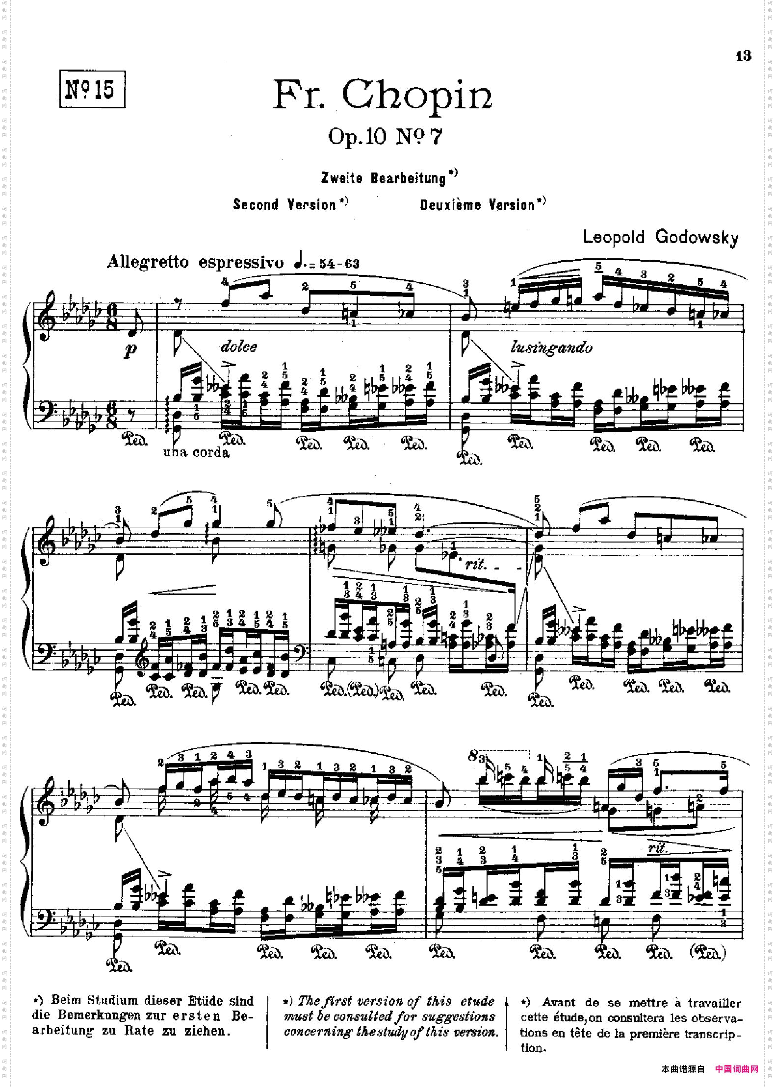 53首改编练习曲No.15