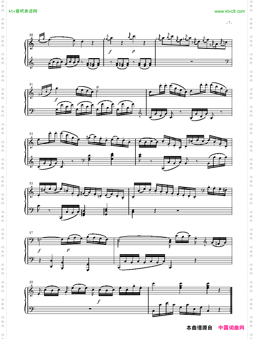奏鸣曲SonatasK279Mvt.1
