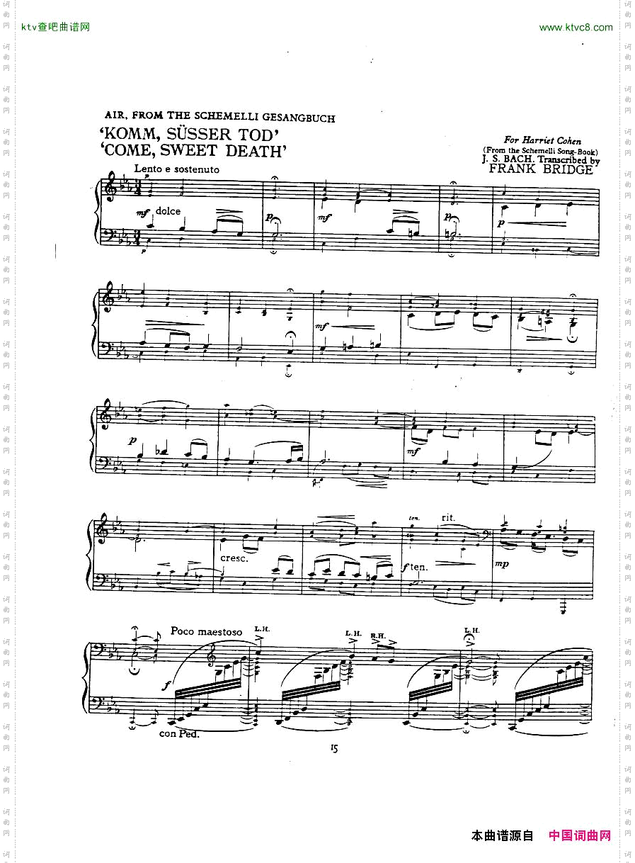 Bach,JS-AtranscriptionbookforHarrietCohen
